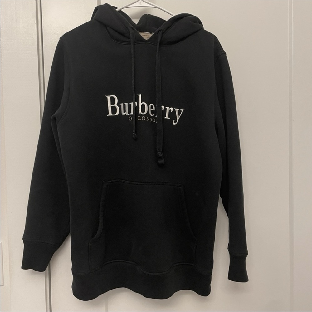 Burberry Pelorus Embroidered Archive Logo Hoodie